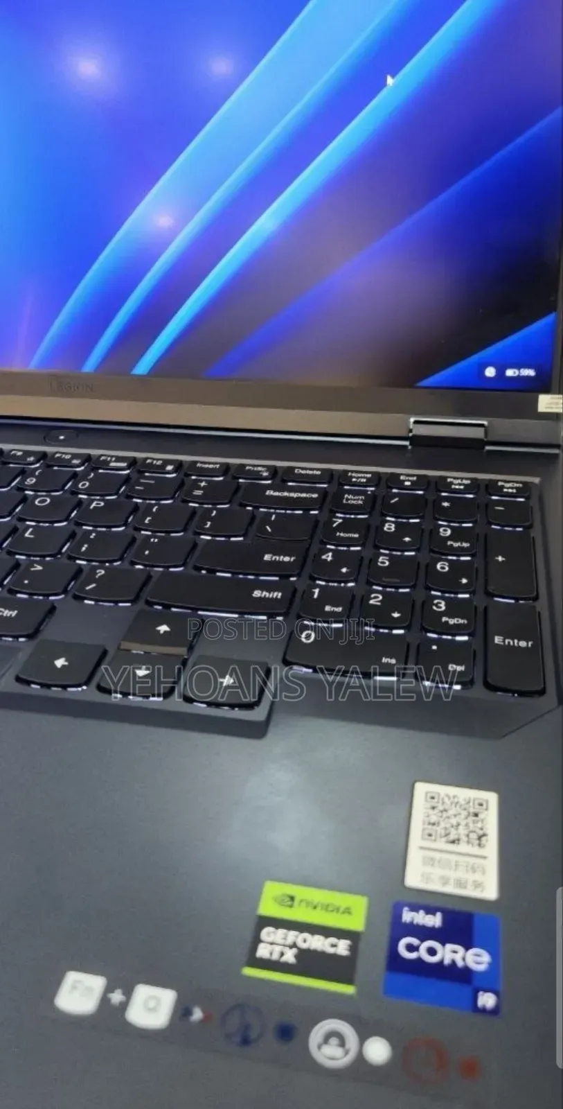 New Lenovo Legion Y7000P IRX9 Gaming Laptop 16GB Intel Core i9 SSD 1T