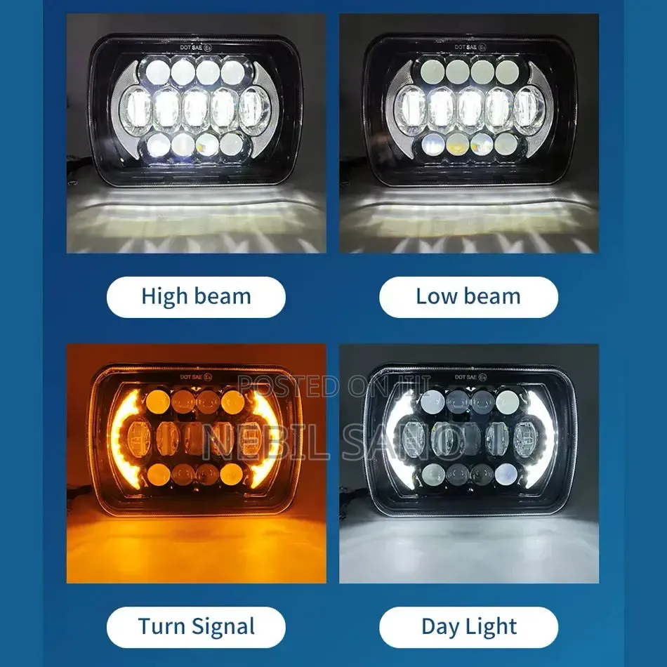 Led Headlight With Signal Lights (On Hand)