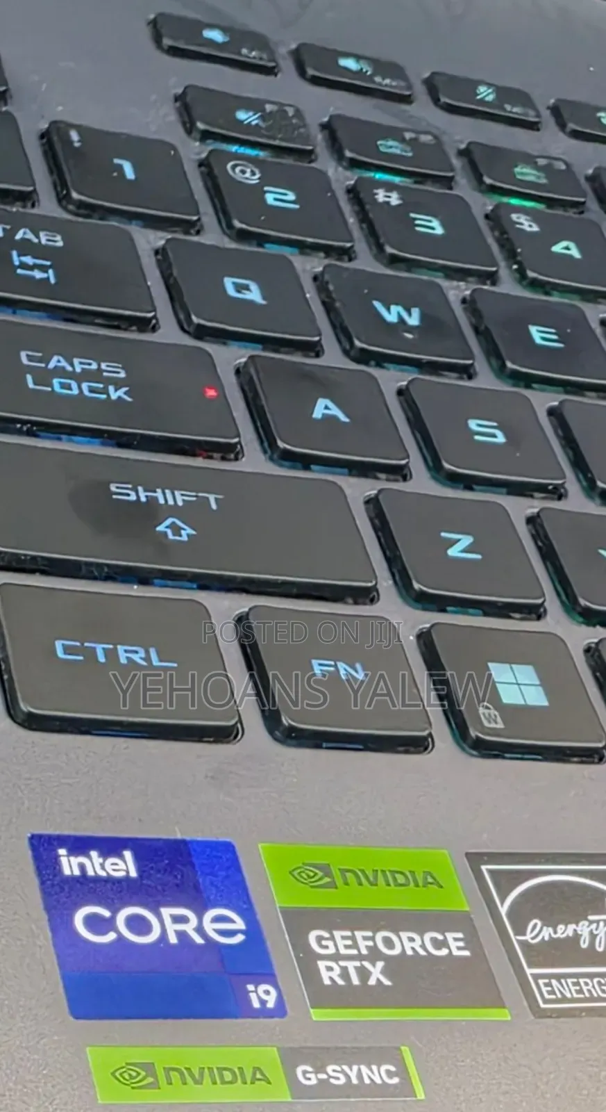 New Laptop Asus ROG Strix G17 16GB Intel Core i9 SSD 1T
