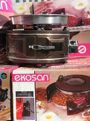 Ekosan የዳቦ መጋገሪያ Ef-30t Thermostatic Automatic Bread Oven Featuring A