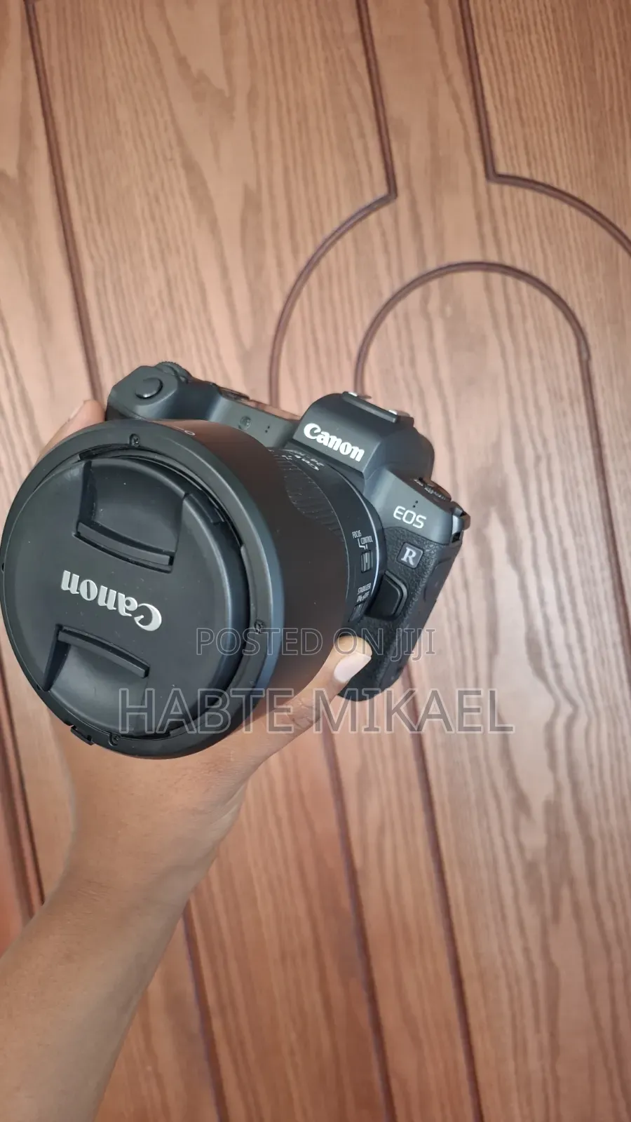 Canon R With Silver Lens