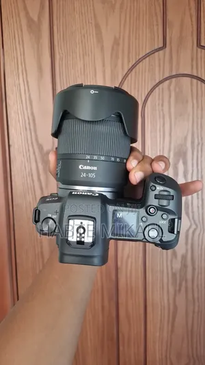 Canon R With Silver Lens