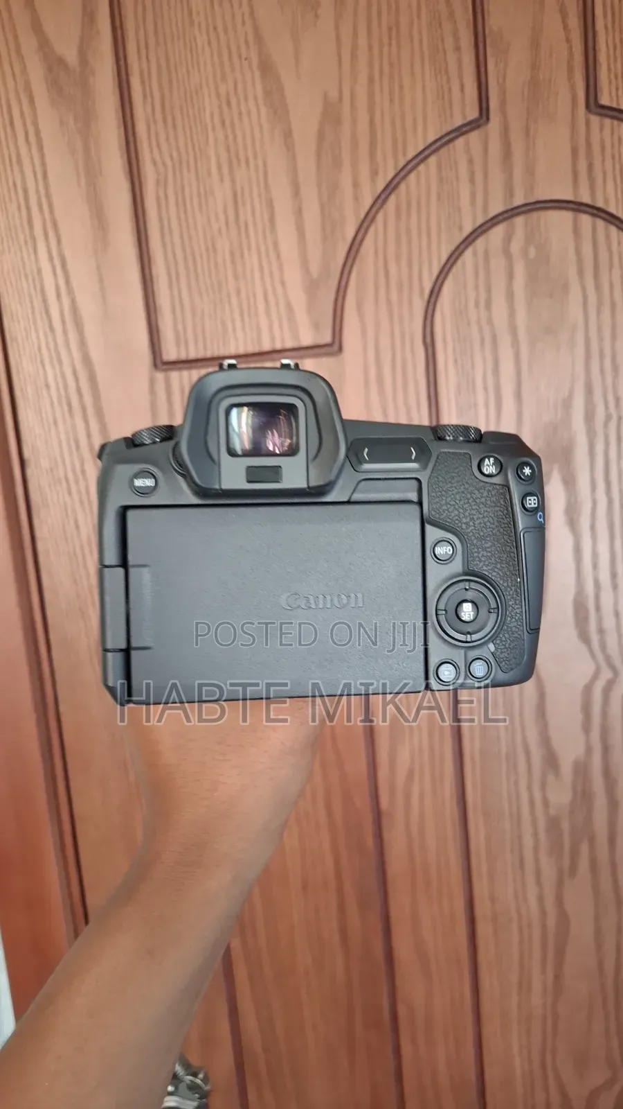 Canon R With Silver Lens