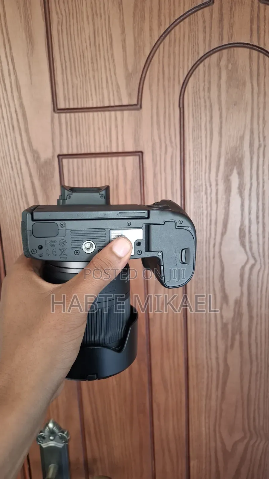 Canon R With Silver Lens