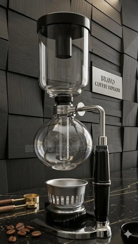 Classic Glass Coffee Siphon Vacuum Coffee Maker With Stand