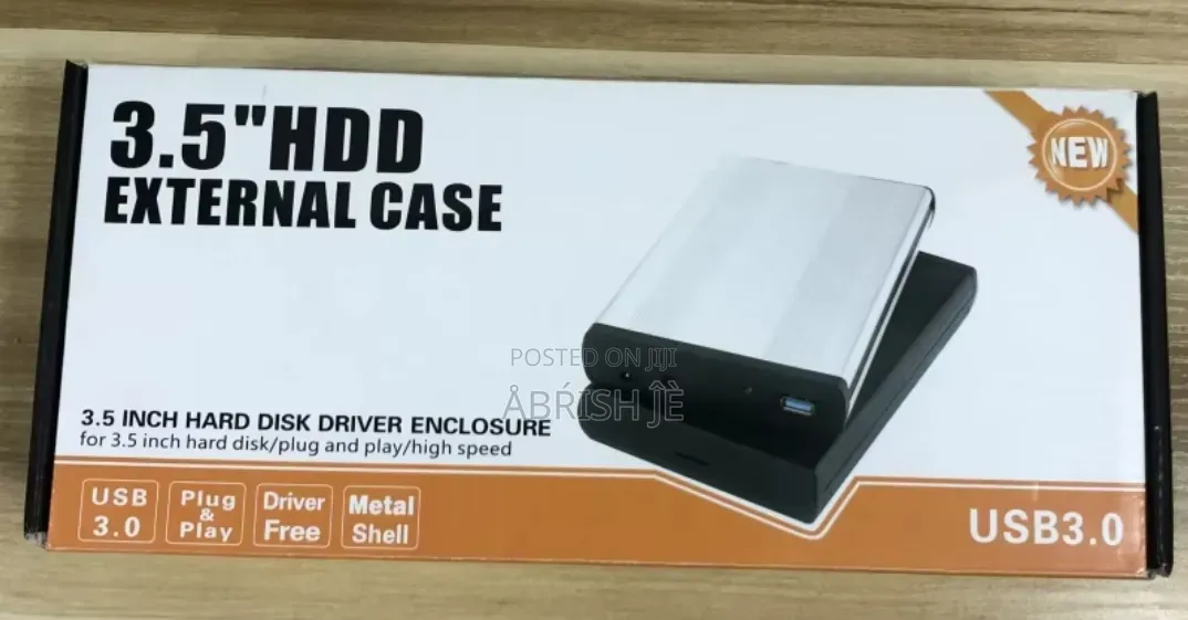Hard Disk-Seagate Skyhawk With External Case Enclosure