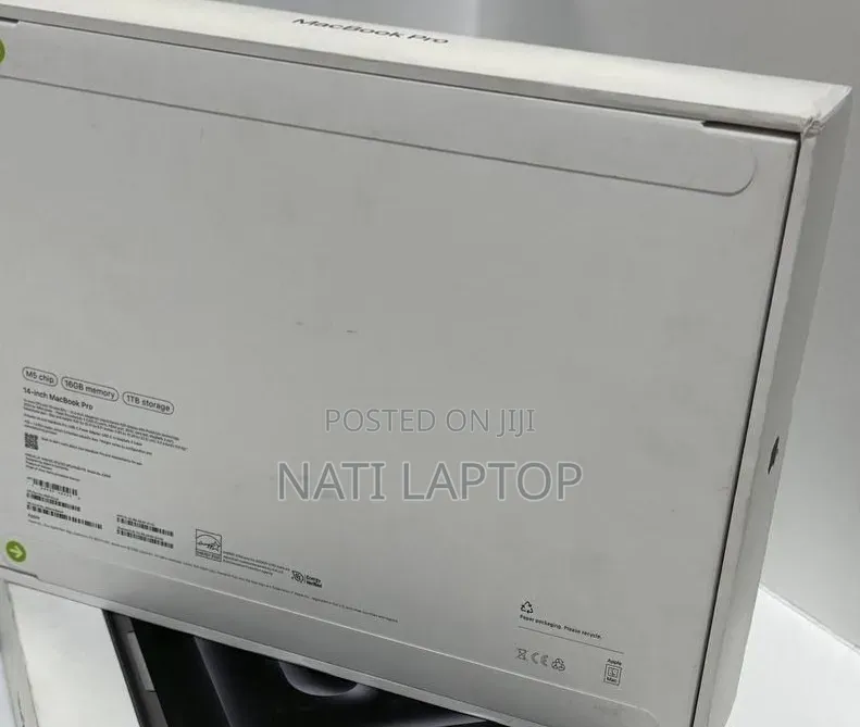 New Laptop Apple MacBook Pro 2025 M5 14-inch 16GB Apple M5 Pro SSD 1T