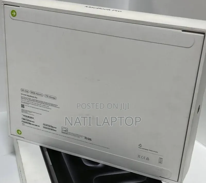 New Laptop Apple MacBook Pro 2025 M5 14-inch 16GB Apple M5 Pro SSD 1T