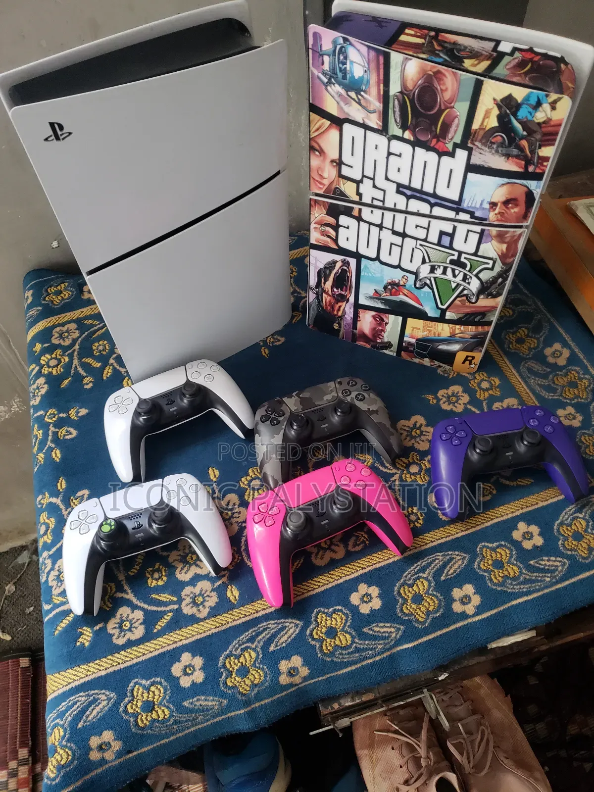 Ps5 Slim for Real Buyers With Two Original Joystiks