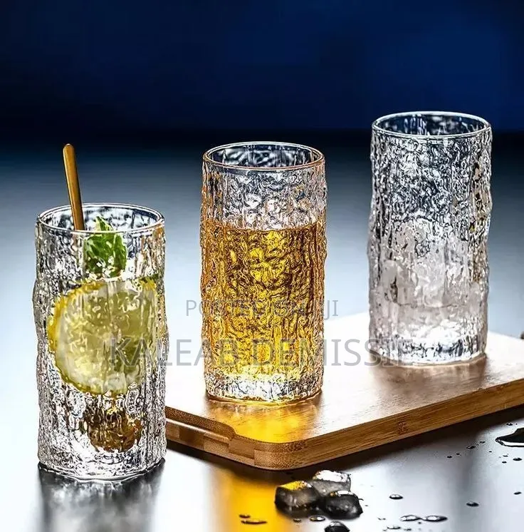 12pcs Vintage Water And Juice Glass Cup