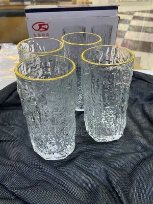12pcs Vintage Water And Juice Glass Cup