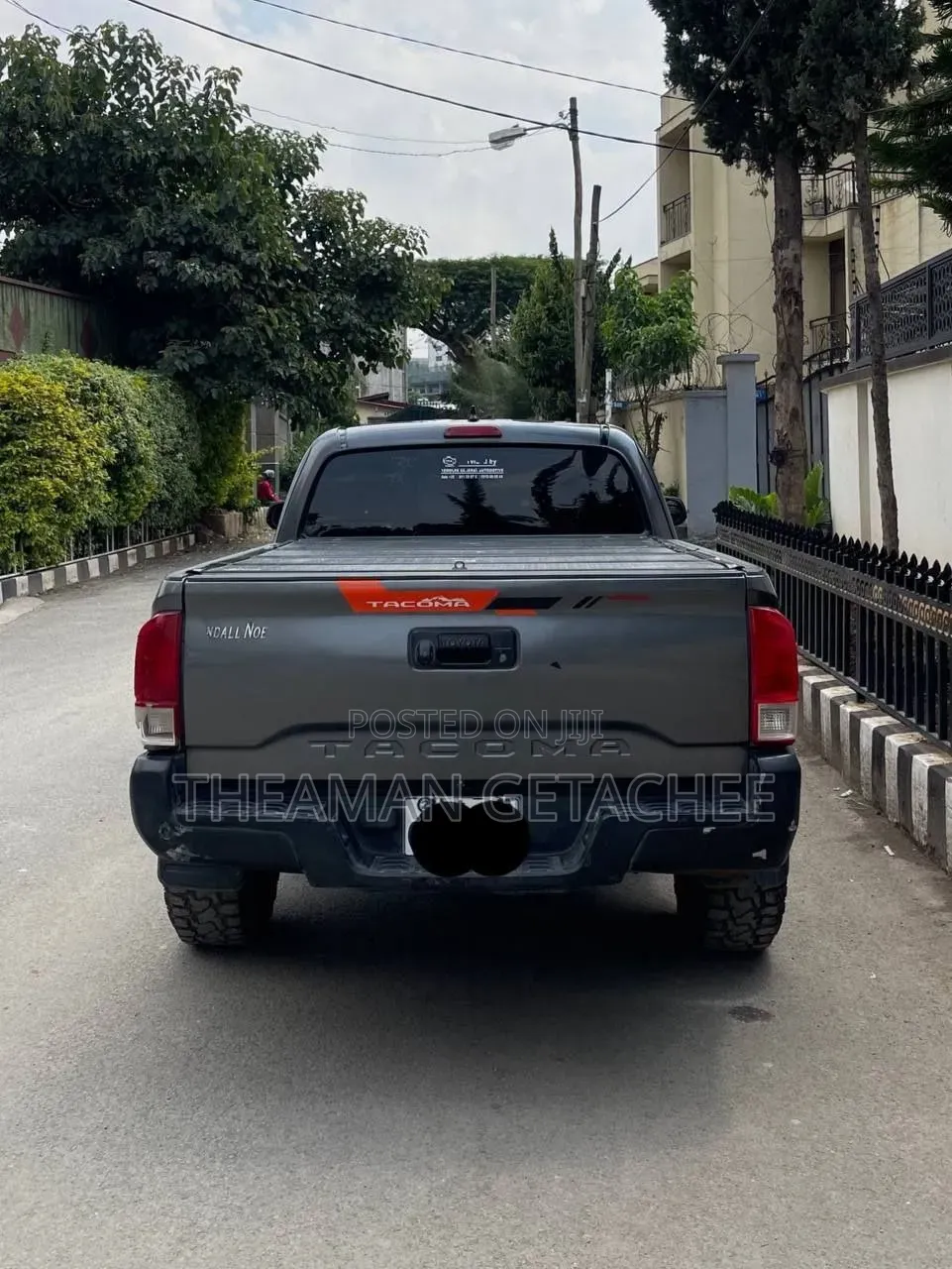 Toyota Tacoma 2017 Gray