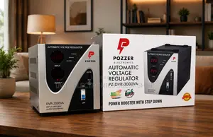 Pozzer Stabilizer Automatic Voltage Regulator Pozzer Pz-DVR-3000va