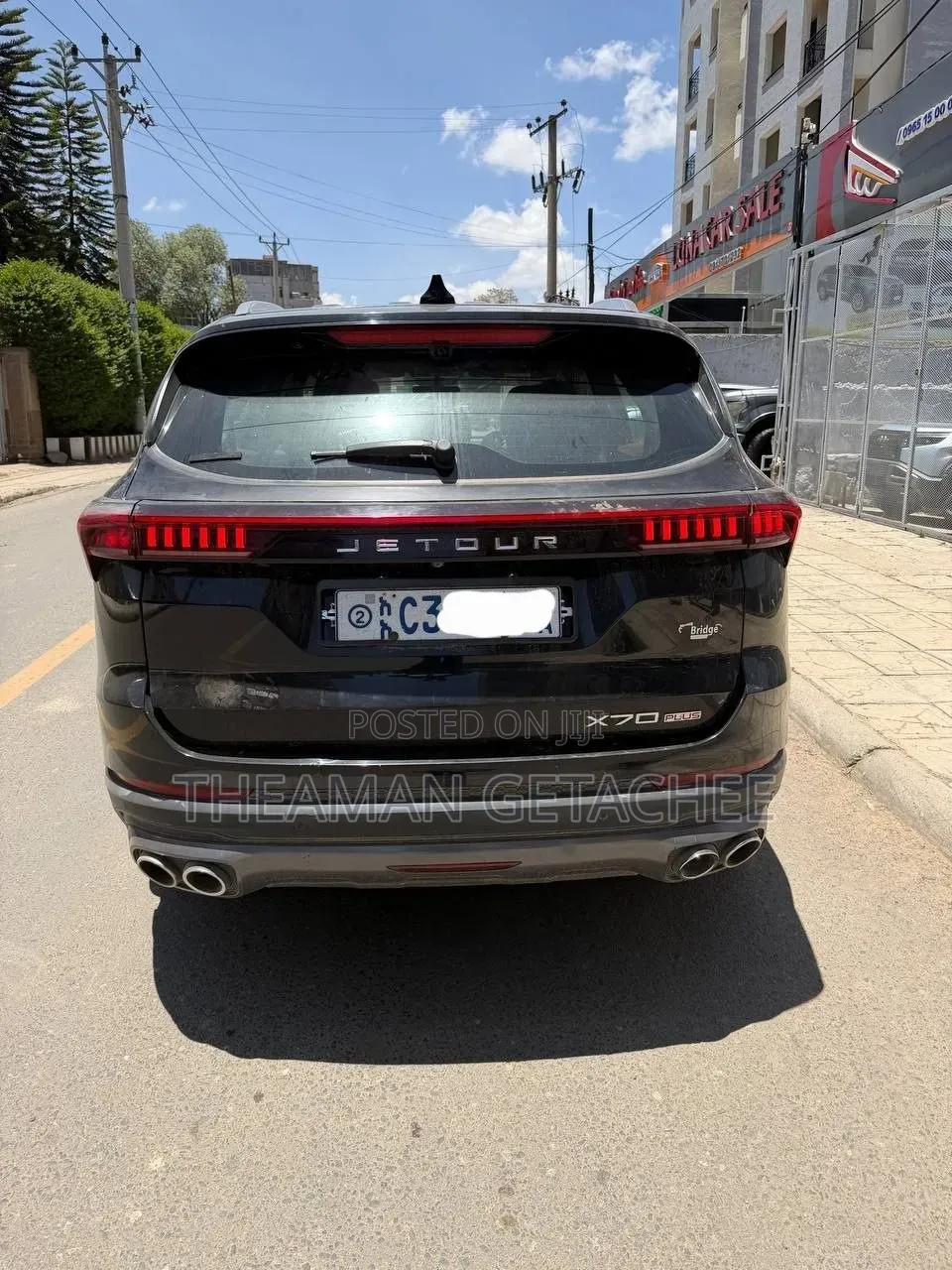 Jetour X70 Plus 1.6 5-Seater FWD 2022 Black
