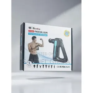 Brand:-Blue Idea 8in1 Blueidea Fascial Gun Massager