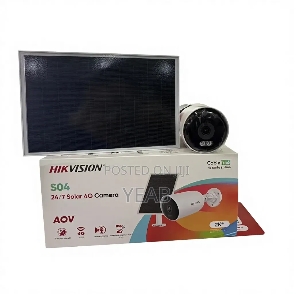Hikvision S04 24/7 Solar 4g Cameras