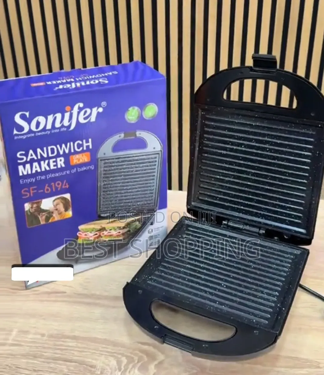 Sonifer Electric Sandwich Maker and Grill