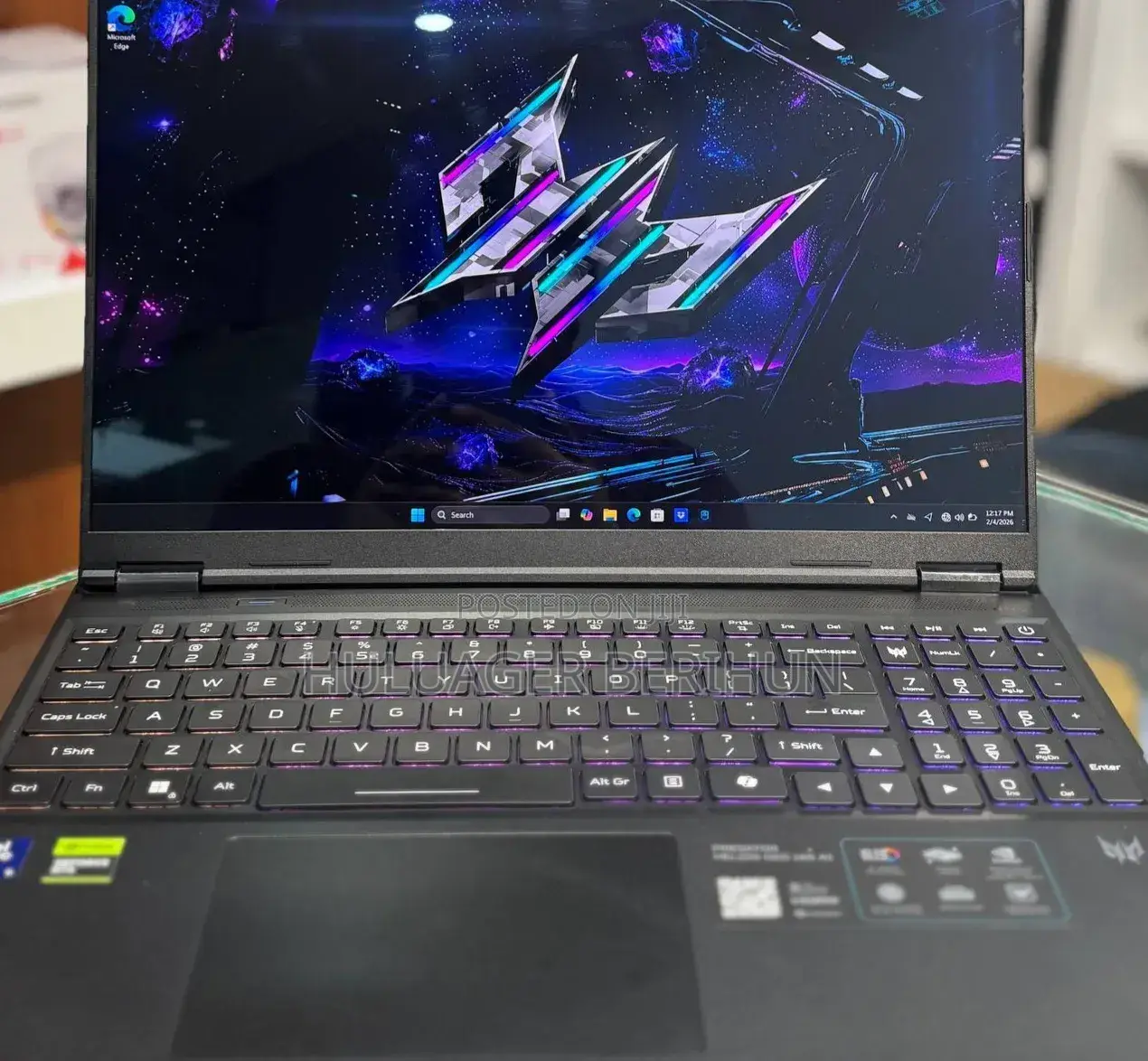New Laptop Acer Predator Helios Neo 16 32GB Intel Core i9 SSD 1T