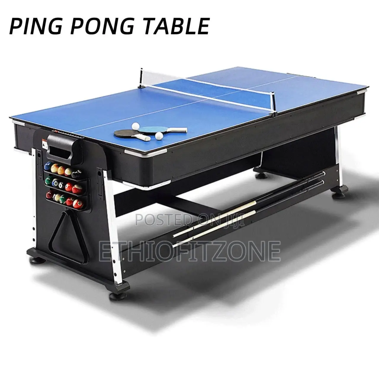 Sport All in One Pool Hockey and Ping Pong Table Machine