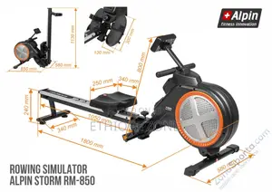 Sport Foldeble Air Rowing Machines