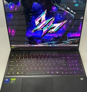 New Laptop Acer Predator Helios 300 16GB Intel Core Ultra 9 SSD 1T