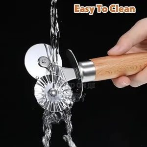 Stainless Steel Pizza And Dough Cutter