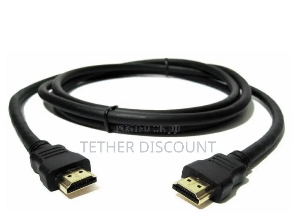 Hdmi Cable Connectorዲጂታል ቪዲዮ እና ድምጽ ከላፕቶፕ ወደ ቲቪ መላክ ያስችላል