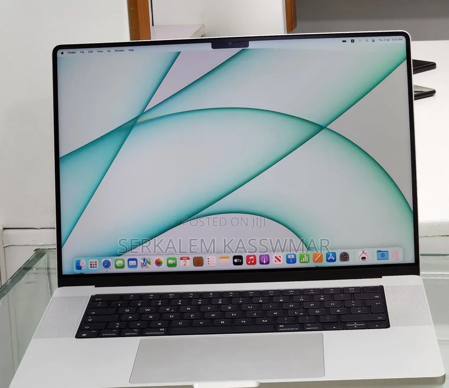 New Laptop Apple MacBook Pro 2021 M1 16GB Apple M1 SSD 512GB