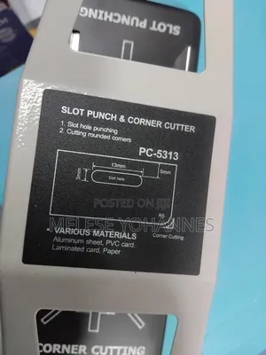Punch and Corner Cutter