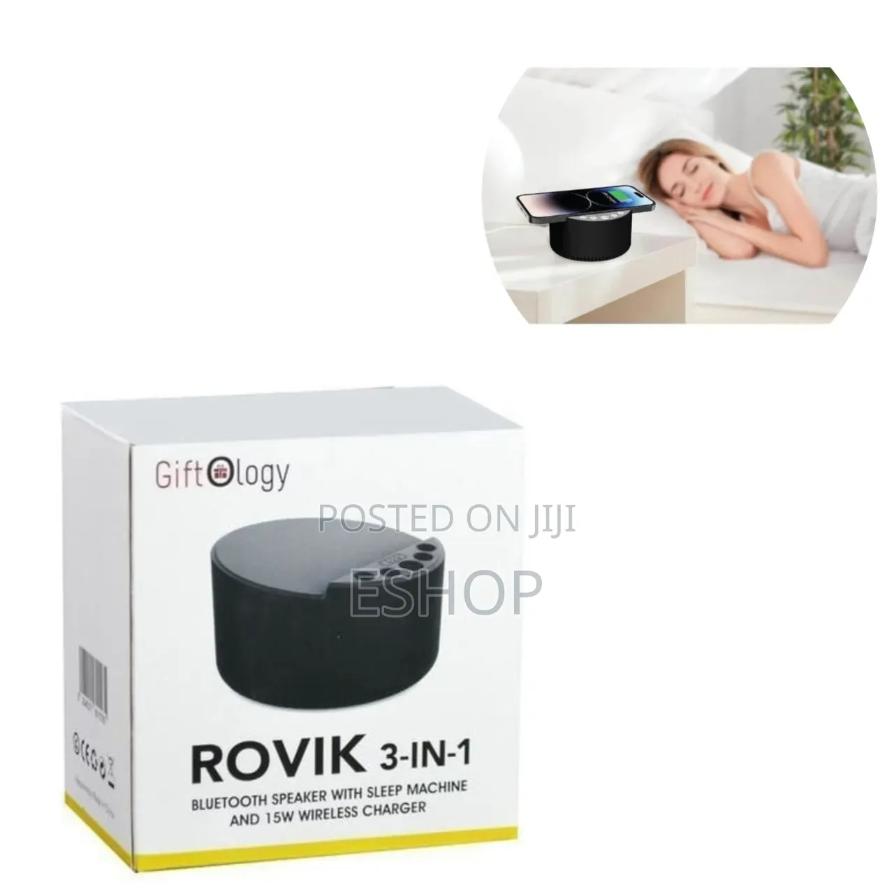 Rovik: Crystal Clear Calls, Calming Sounds, and Cable-Free Charging