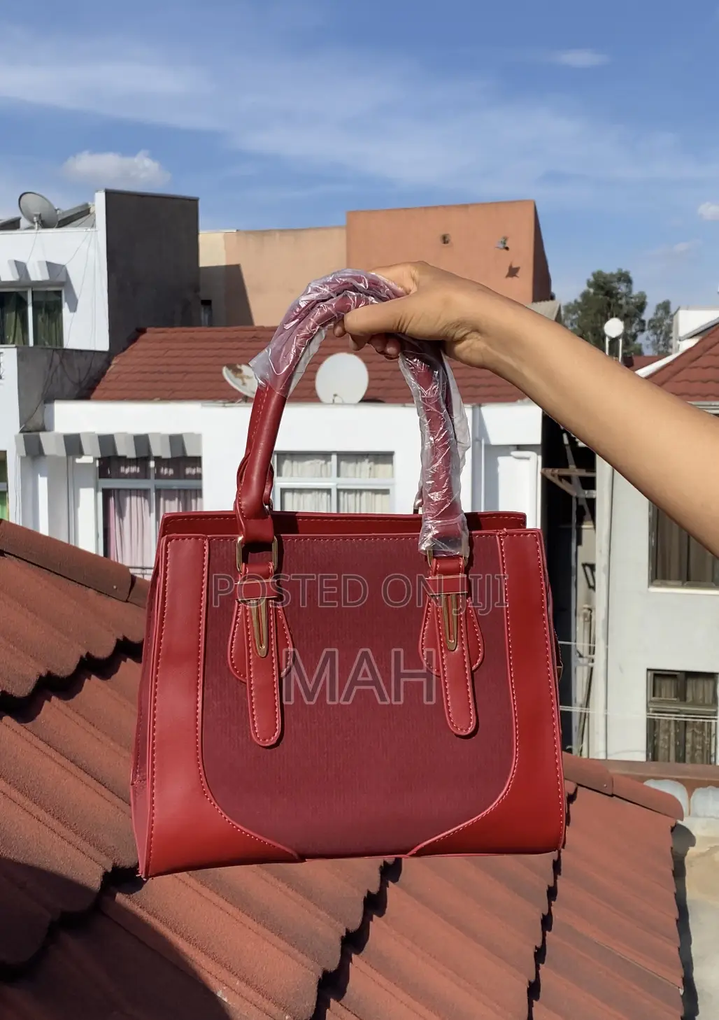 Burgendy Hand Bag