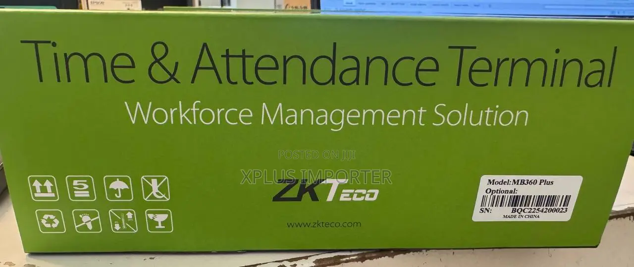 Zkteco Mb360 Plus Face Machine
