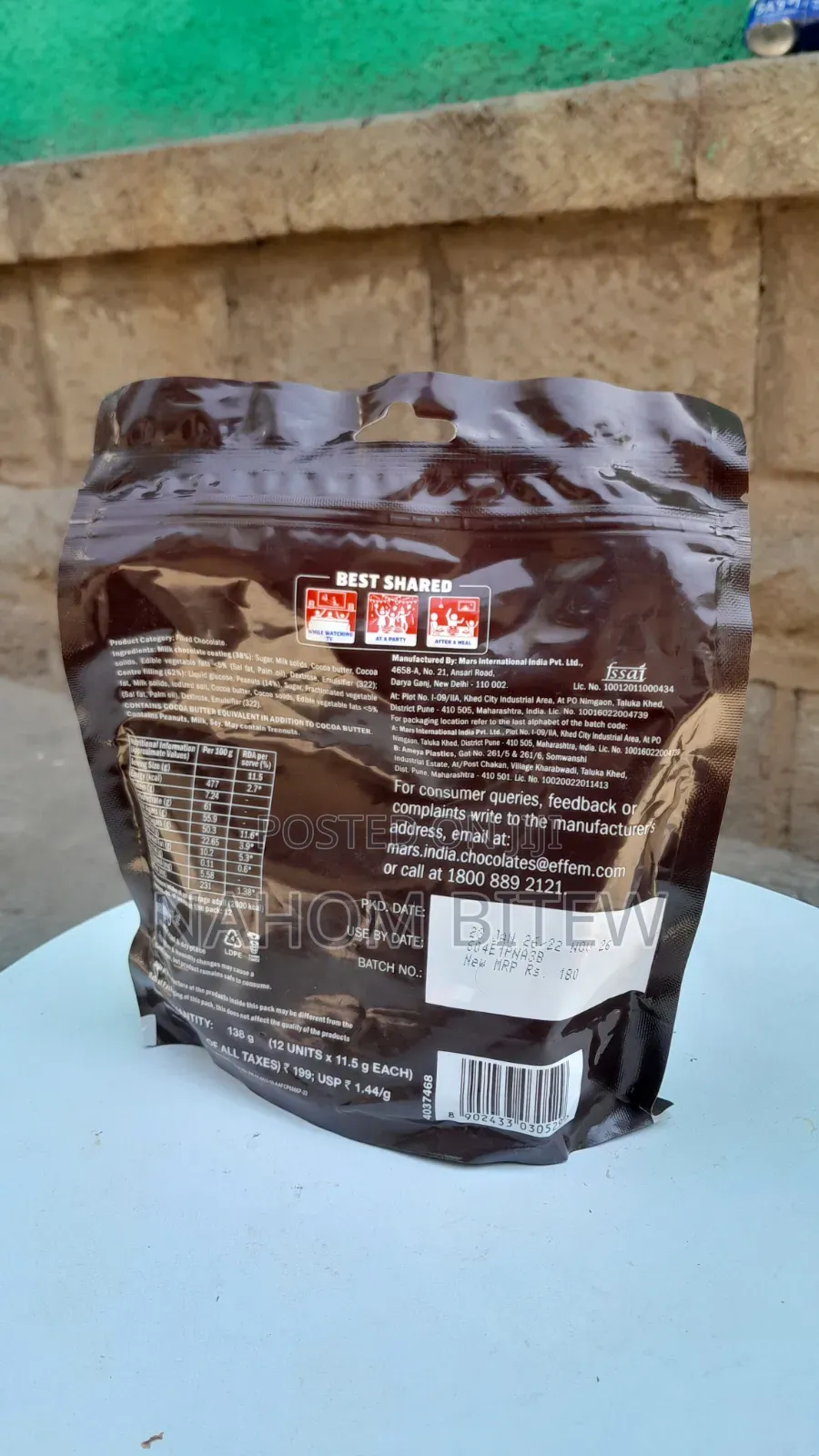 Snickers Minis Chocolate for 2000 Birr