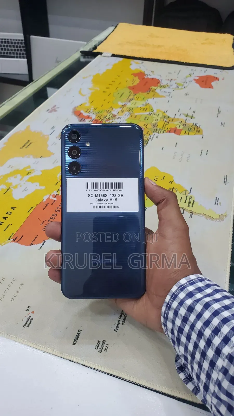 New Samsung Galaxy M15 128 GB Blue