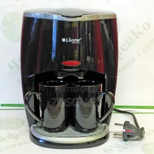 Double Drip Electric Coffee Maker