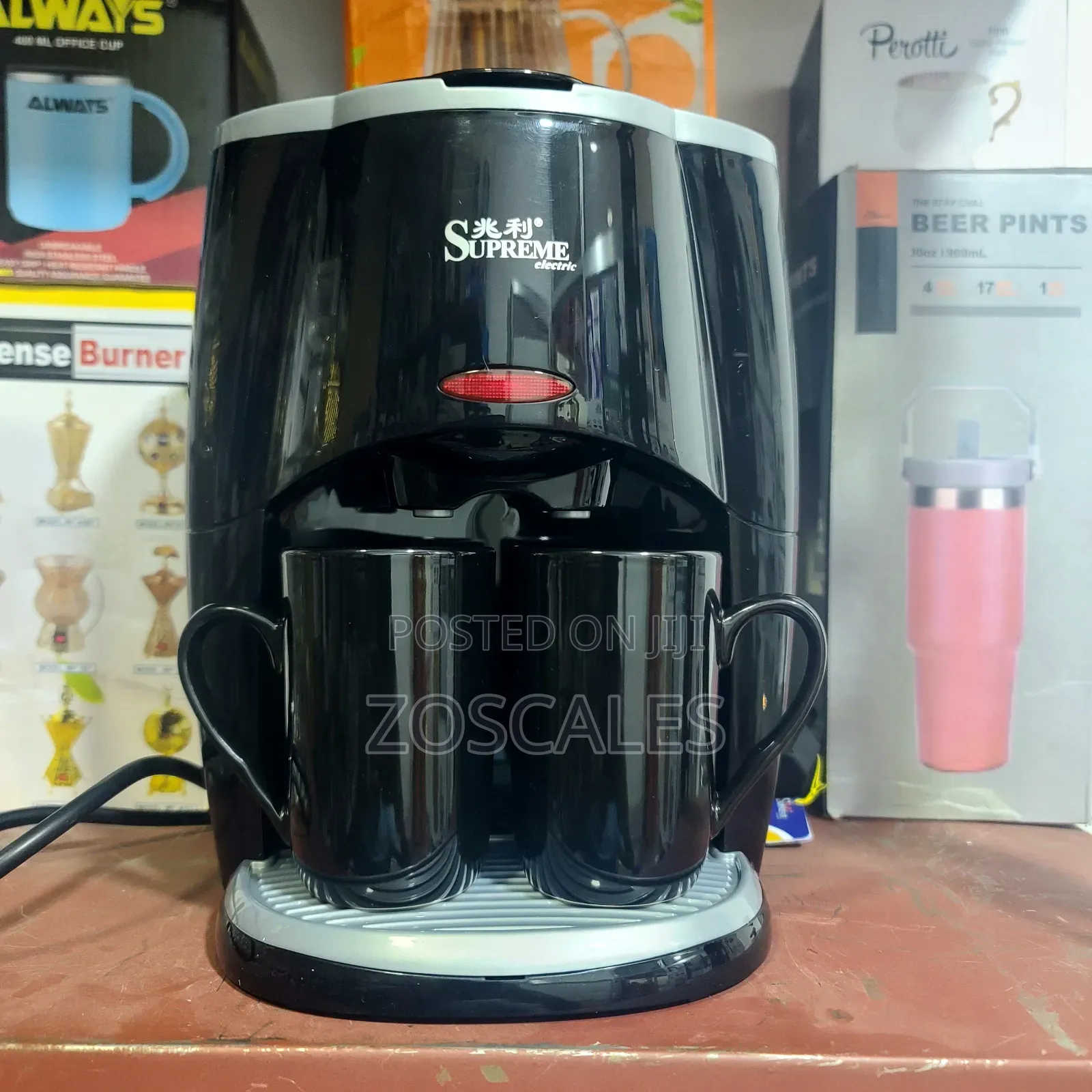 Double Drip Electric Coffee Maker
