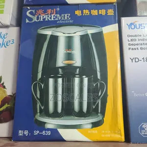 Double Drip Electric Coffee Maker
