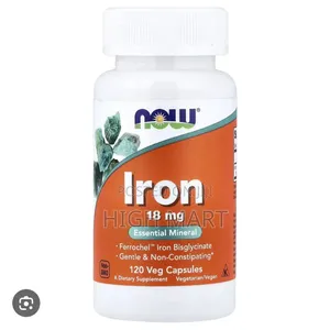 Now Food Iron 18 Mg