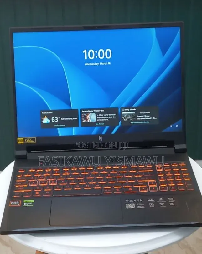 New Laptop Acer Nitro 5 16GB AMD Ryzen 7 SSD 1T