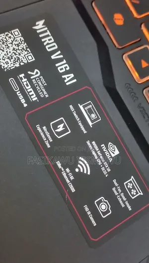 New Laptop Acer Nitro 5 16GB AMD Ryzen 7 SSD 1T