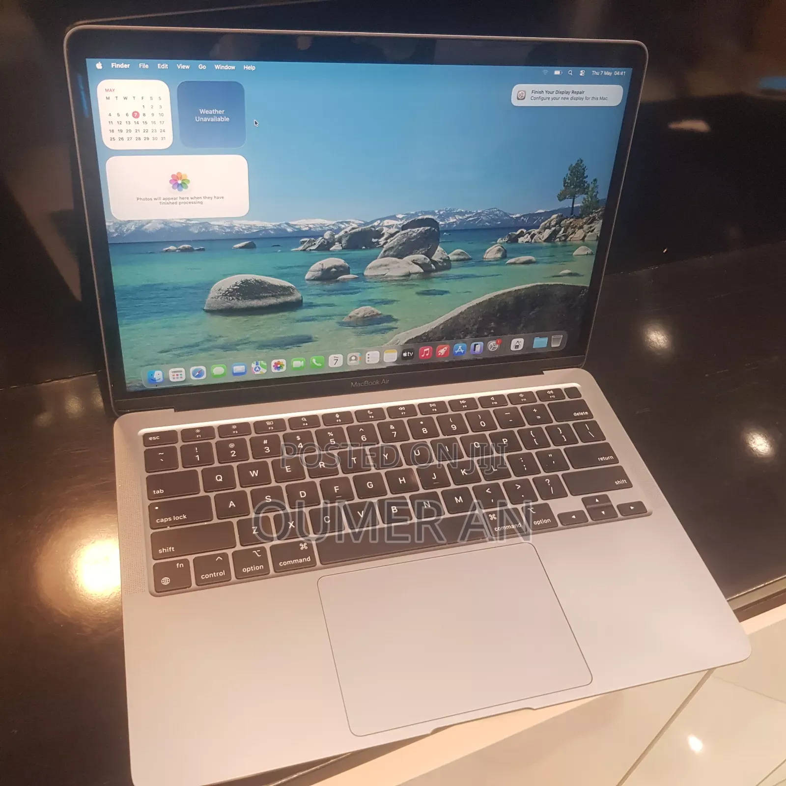 New Laptop Apple MacBook Air 2020 M1 16GB Apple M1 SSD 256GB