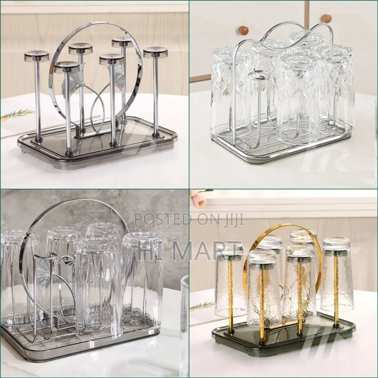 Top Quality Stainless Steel Glass Holder Rack