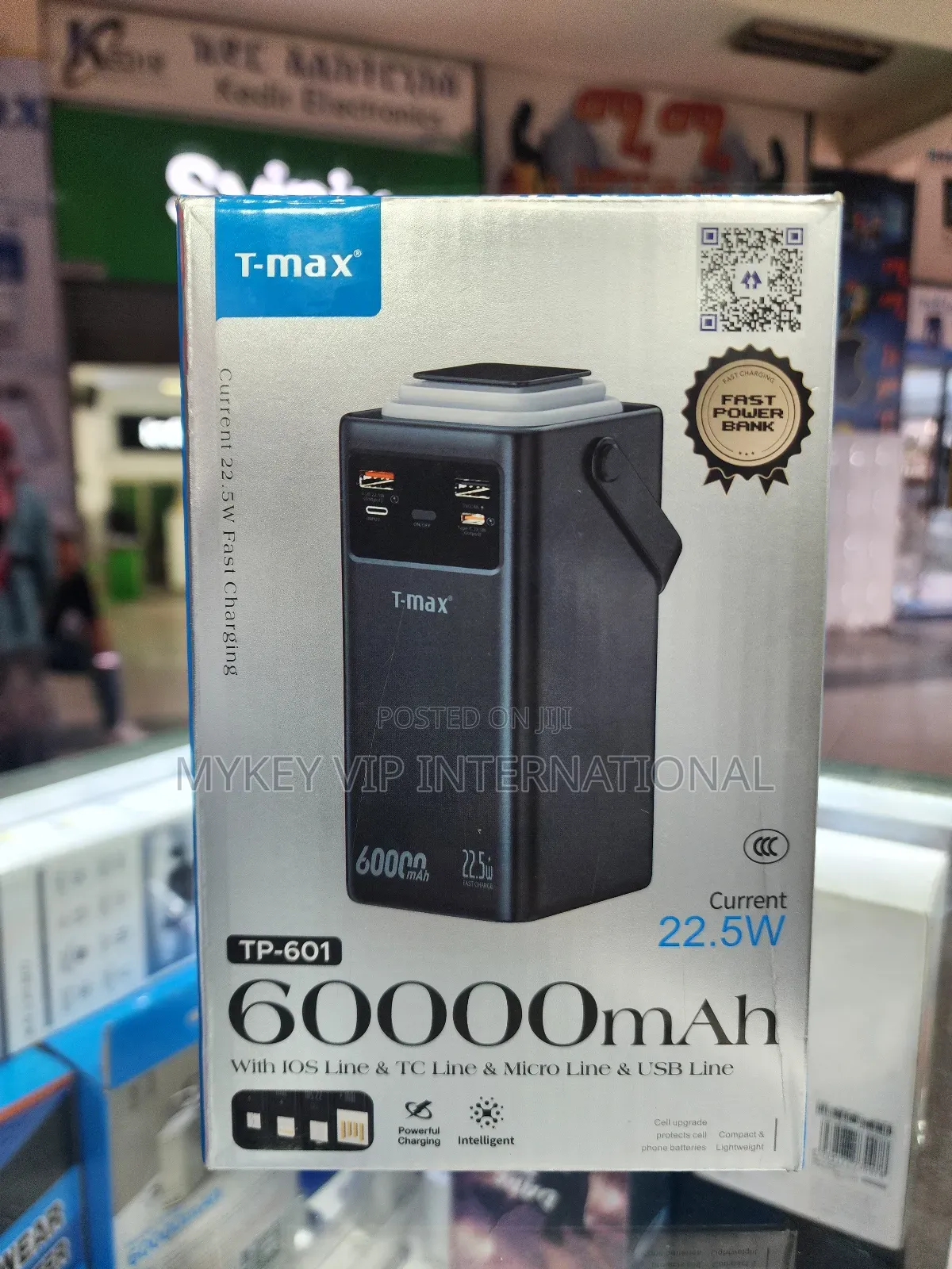 T- Max Power Bank 60000mah