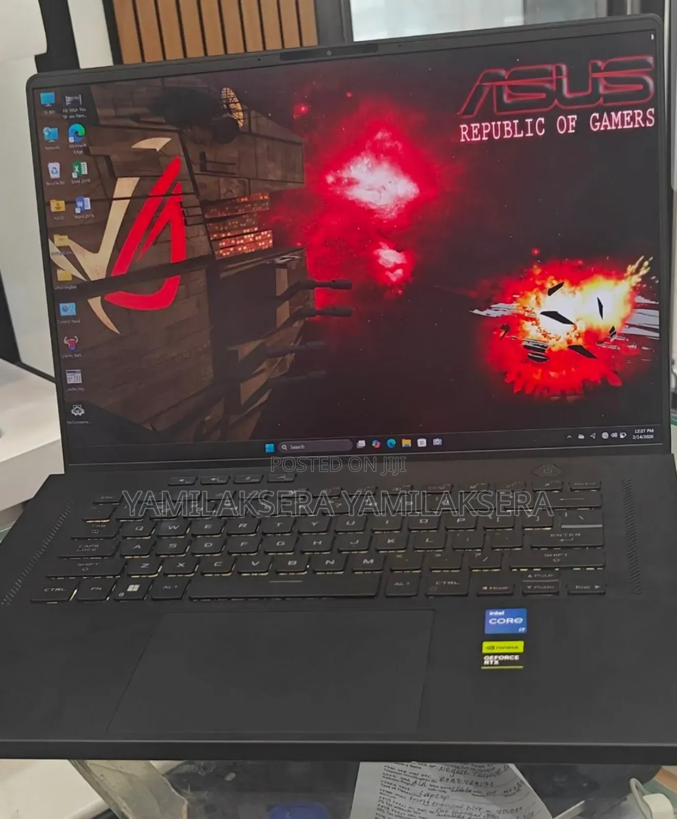 New Laptop Asus ROG Zephyrus G15 16GB Intel Core i7 SSD 512GB