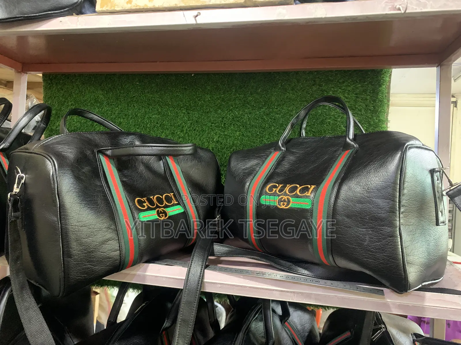 Duffel and Gum Bag