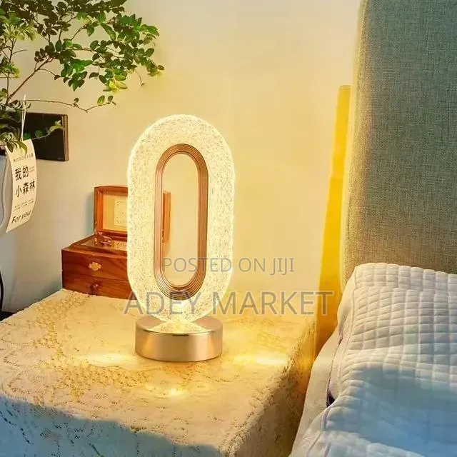 .Oval Led Table Lamp