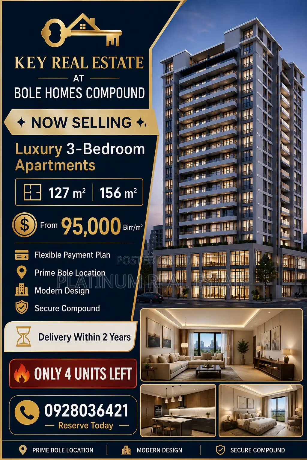 Bole Homes Compound Apartment for Sale