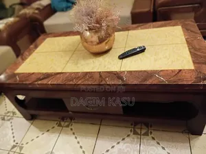 Slightly Used Luxury Sofa, 7 Seat With Middle Table