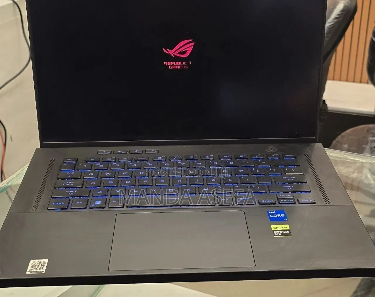 New Laptop Asus ROG Zephyrus G15 16GB Intel Core i7 SSD 512GB