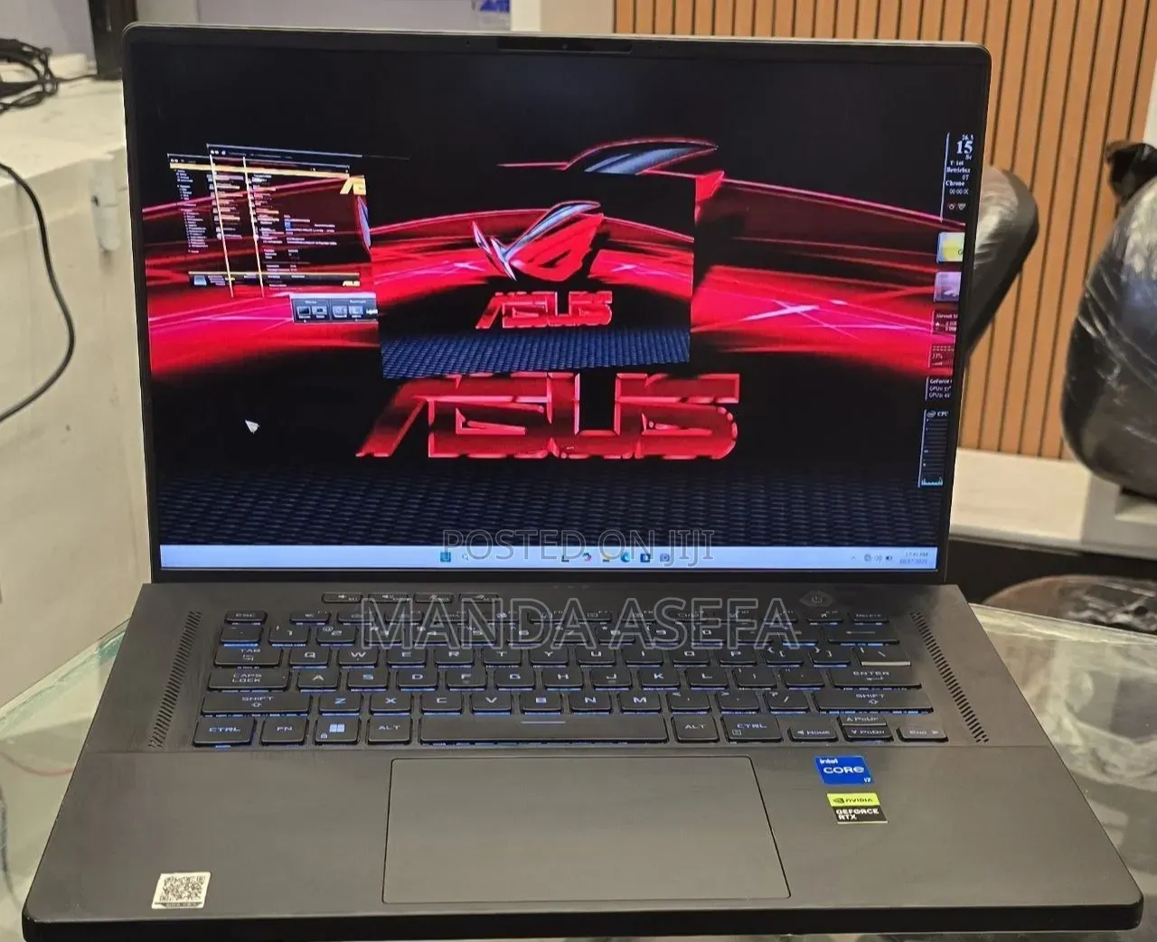 New Laptop Asus ROG Zephyrus G15 16GB Intel Core i7 SSD 512GB